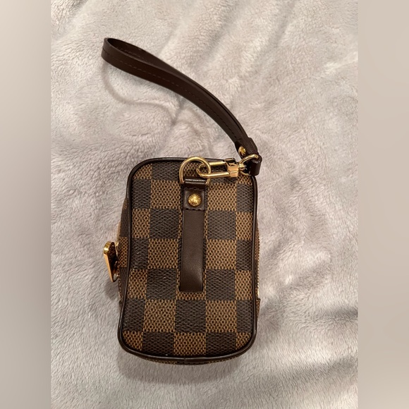 Sale! EUC Damier Ebene Etui Okapi Case PM - Picture 4 of 5